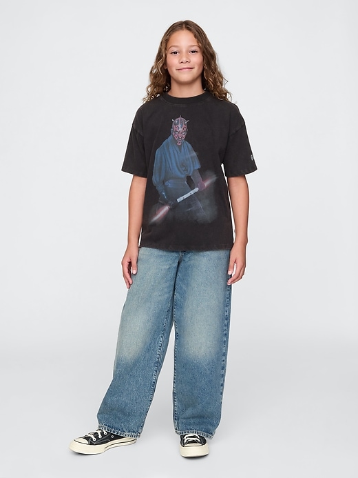 maglietta grafica star wars per bambini