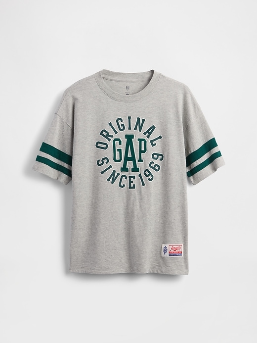 t-shirt in jersey con logo per bambini