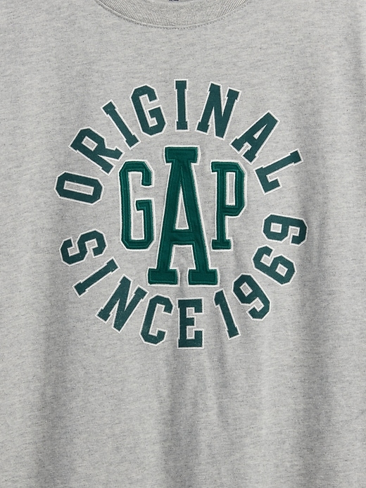 t-shirt in jersey con logo per bambini