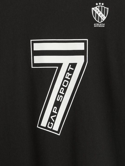 maglietta con logo della maglia da calcio per bambini