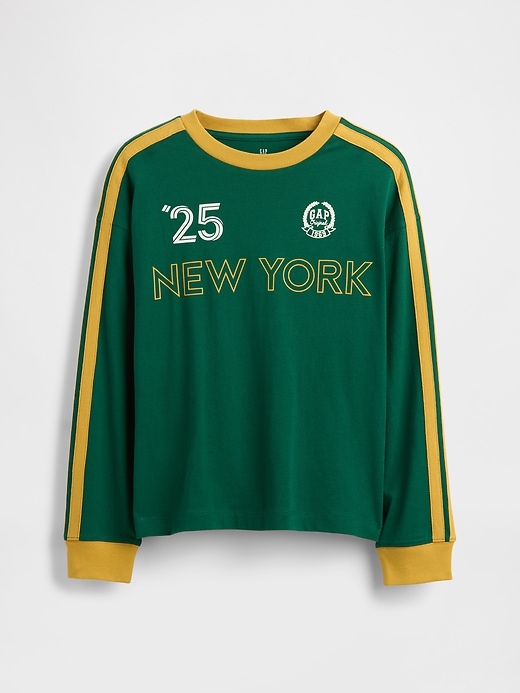 maglietta con logo della maglia da calcio per bambini