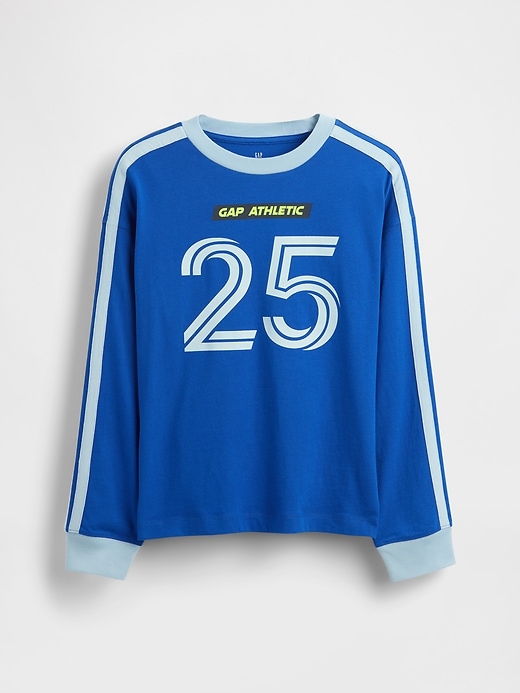 maglietta con logo della maglia da calcio per bambini