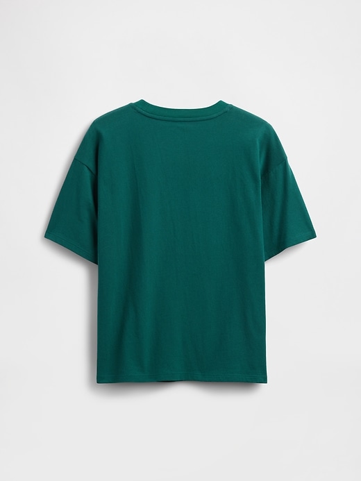 t-shirt con logo grafico rilassato per bambini