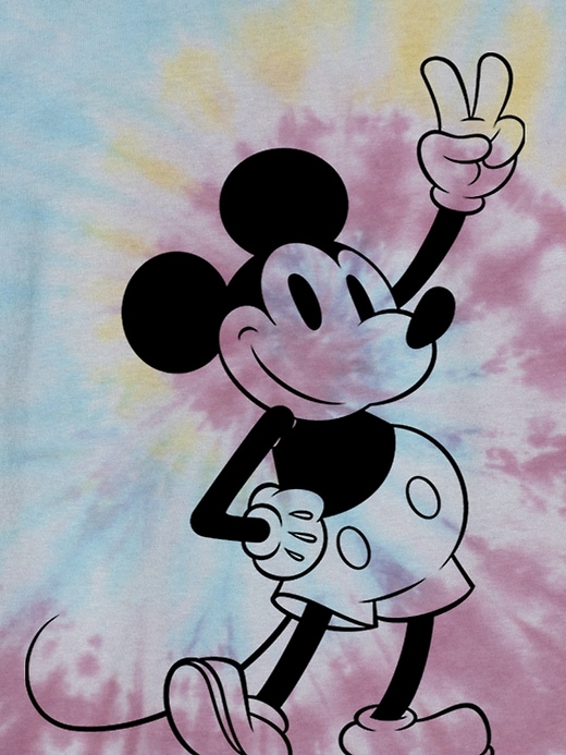 maglietta tie-dye topolino per bambini