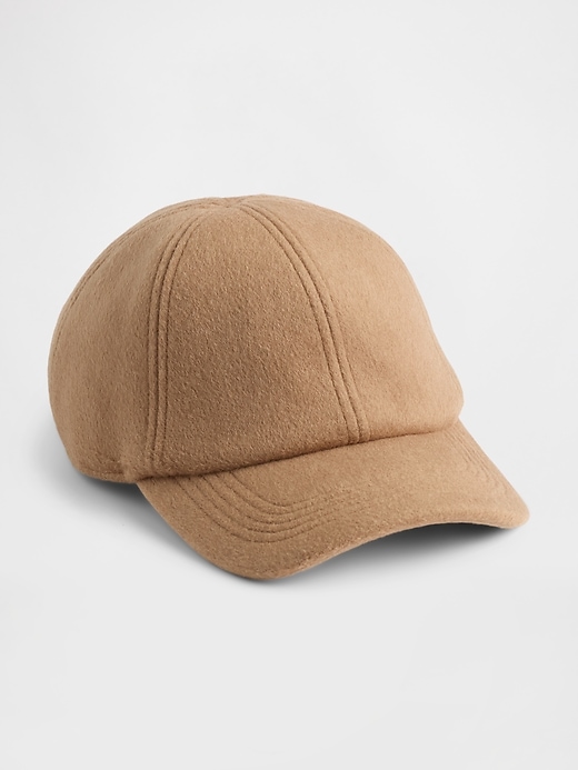 cappello da baseball in misto lana