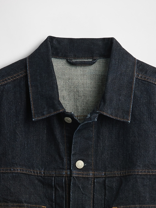 giacca di jeans pesante