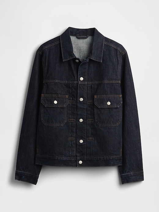 giacca di jeans pesante