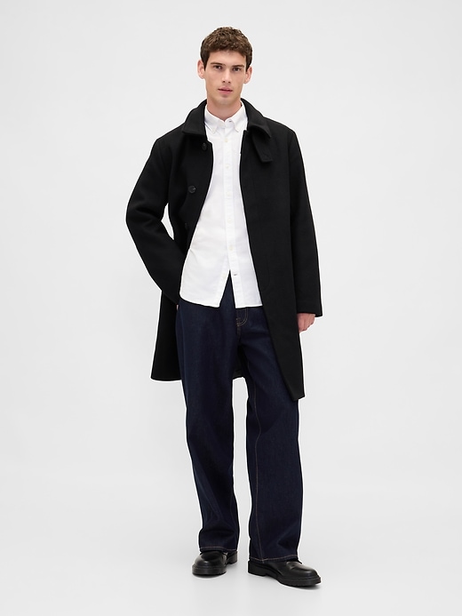 cappotto in misto lana