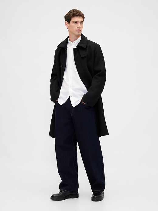 cappotto in misto lana