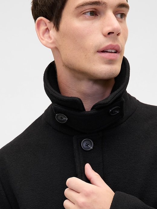 cappotto in misto lana