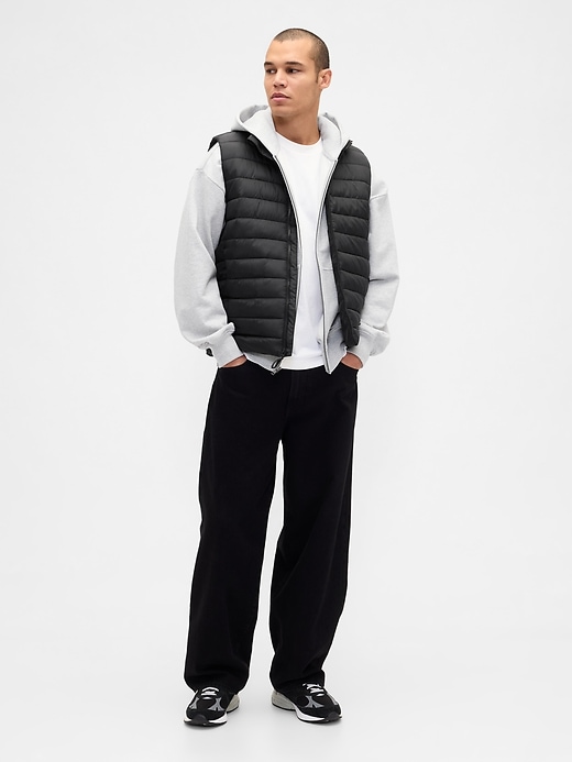 gilet imbottito riciclato