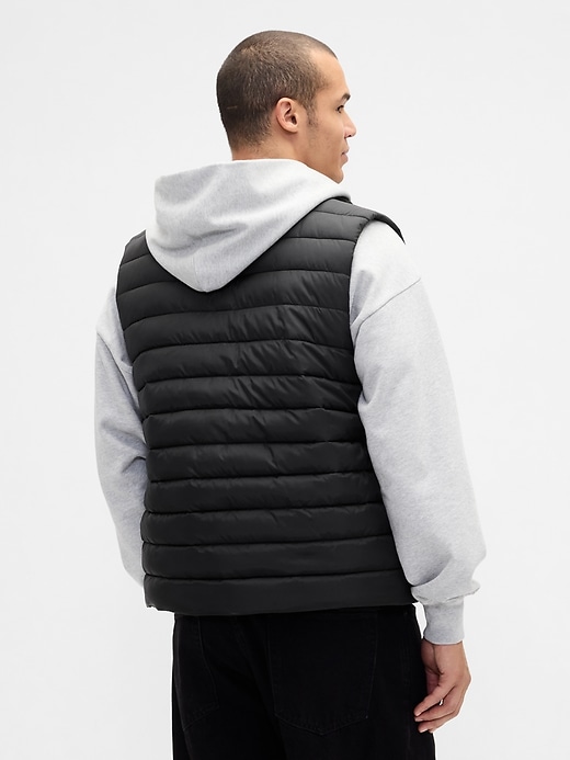 gilet imbottito riciclato