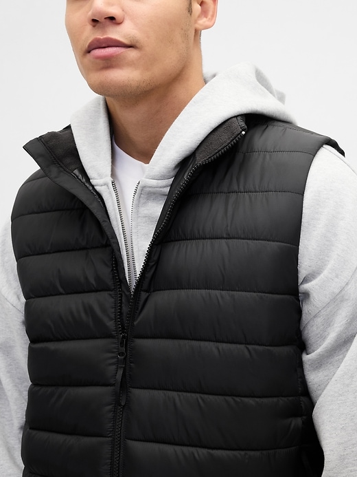gilet imbottito riciclato