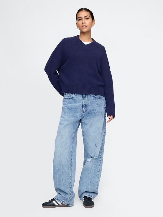 jeans larghi