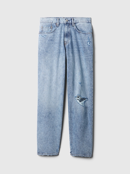 jeans larghi