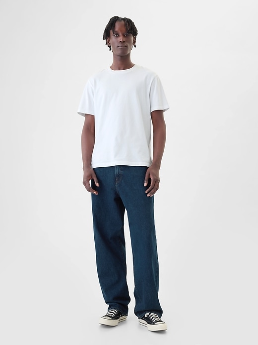 jeans larghi