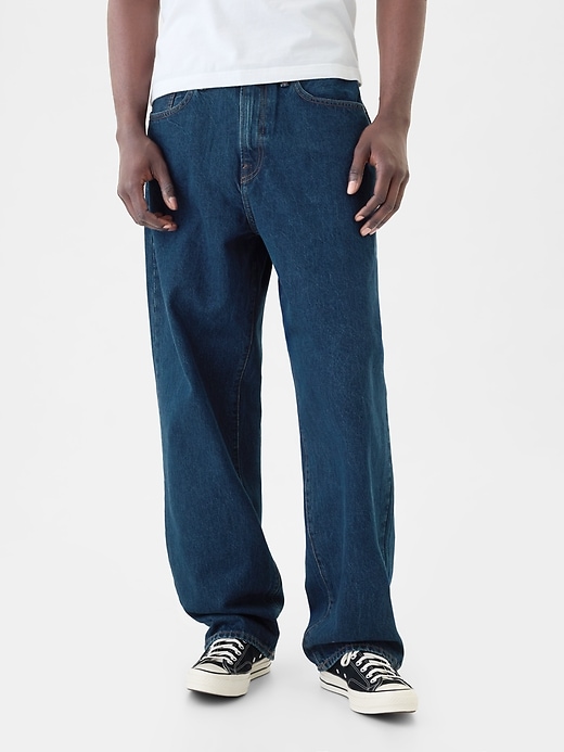jeans larghi