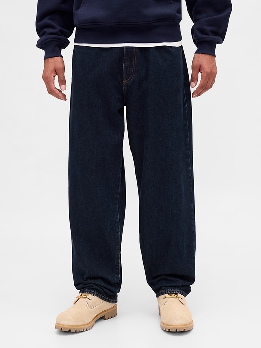 jeans larghi