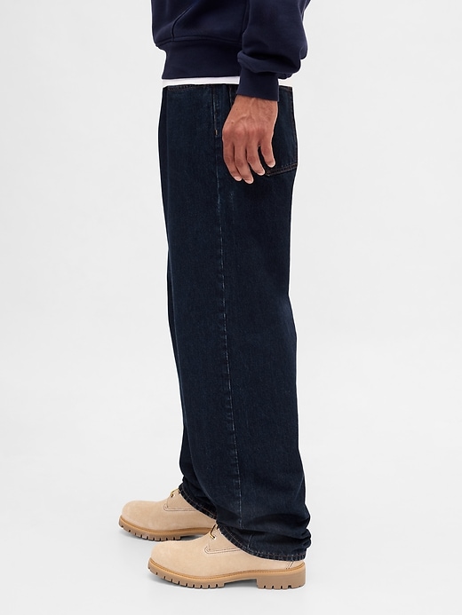 jeans larghi