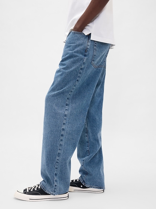 jeans larghi