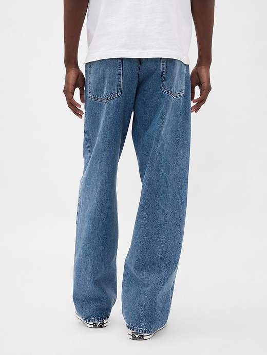 jeans larghi