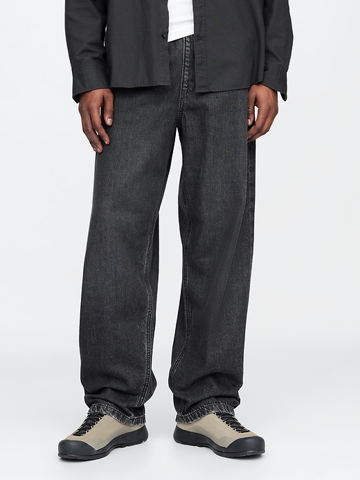 jeans larghi ultra morbidi