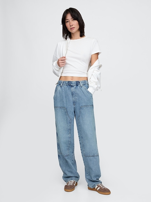 jeans larghi ultra morbidi