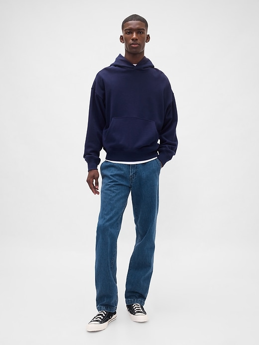 jeans dritti e rilassati
