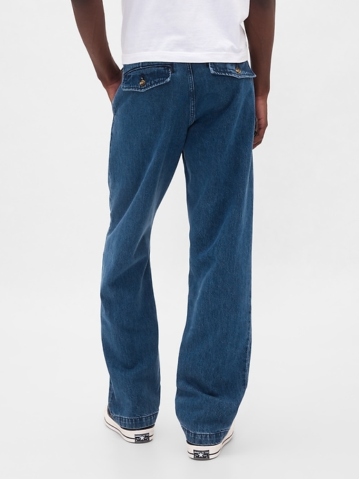 jeans dritti e rilassati