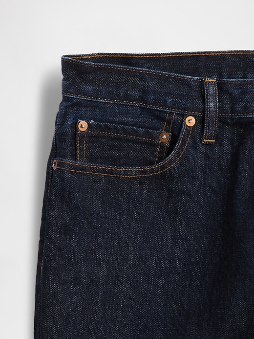 jeans dritti e rilassati pesanti