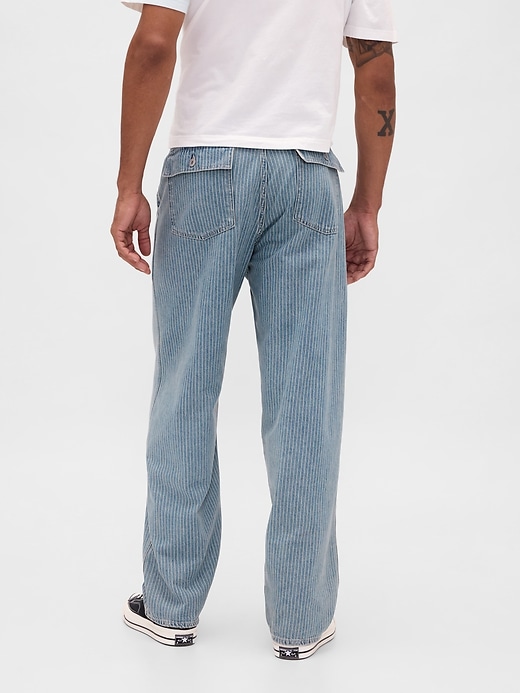 jeans larghi