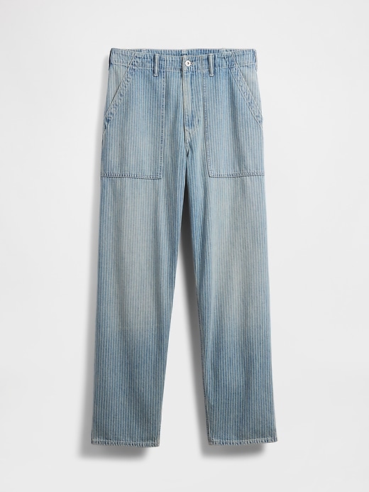 jeans larghi