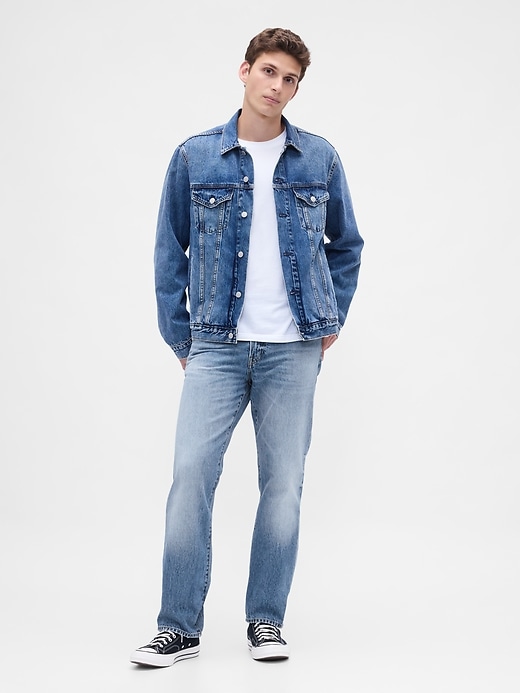 jeans dritti rilassati