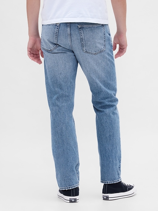 jeans dritti rilassati