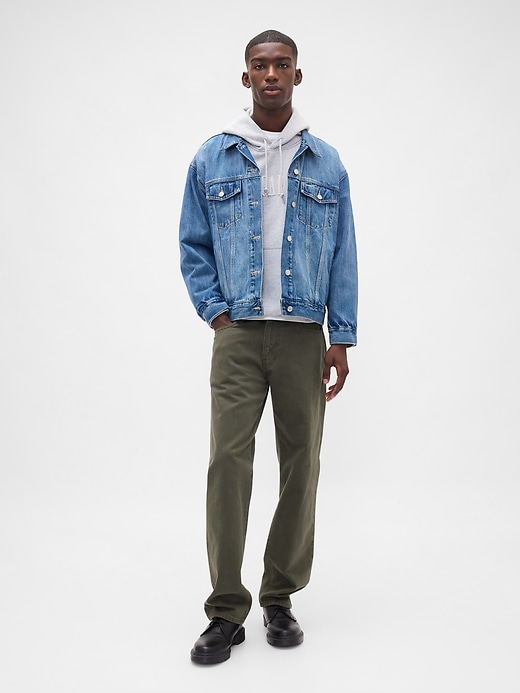 jeans dritti rilassati