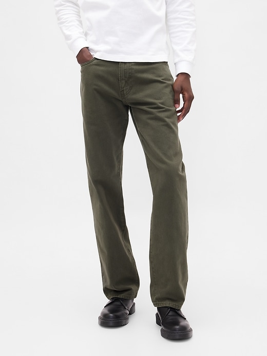 jeans dritti rilassati