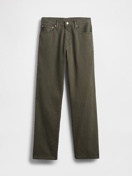 jeans dritti rilassati