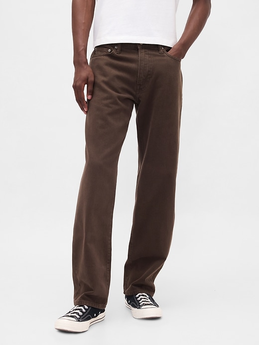 jeans dritti rilassati