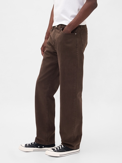 jeans dritti rilassati