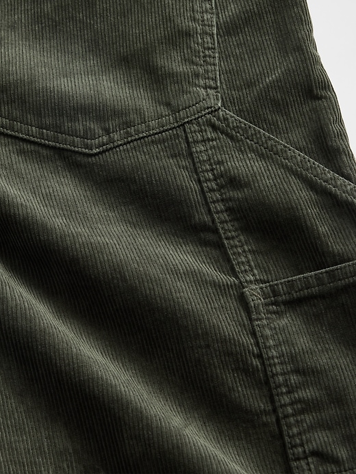 pantaloni larghi da carpentiere in velluto a coste anni 90