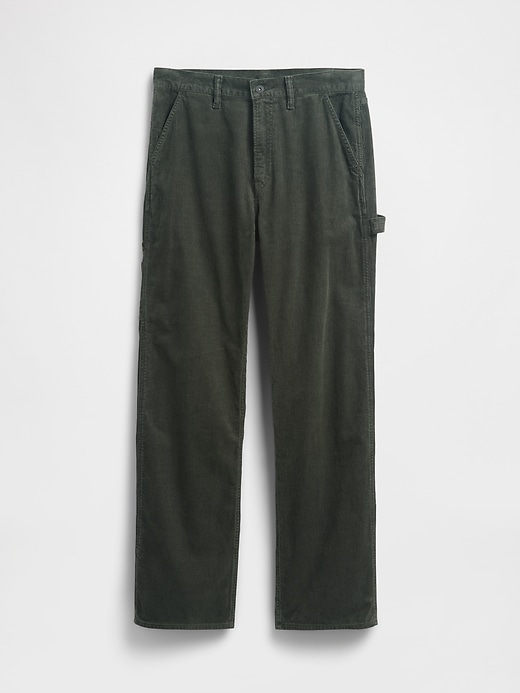 pantaloni larghi da carpentiere in velluto a coste anni 90