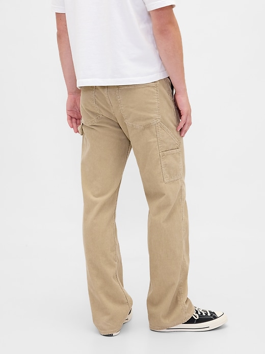 pantaloni larghi da carpentiere in velluto a coste anni 90