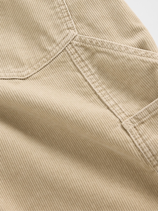 pantaloni larghi da carpentiere in velluto a coste anni 90