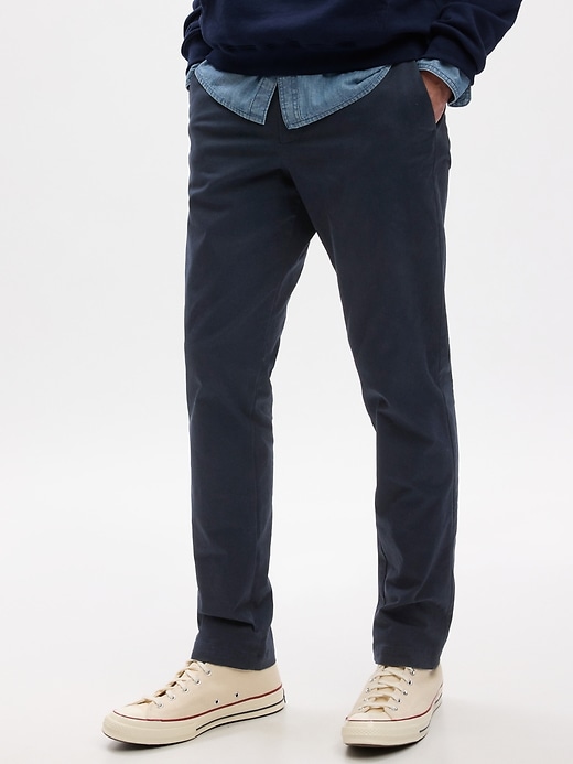 pantaloni cachi slim
