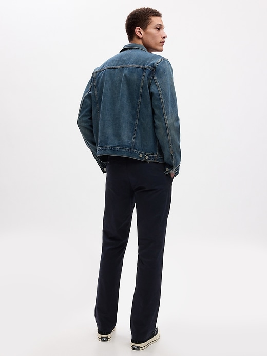 pantaloni cachi dritti moderni