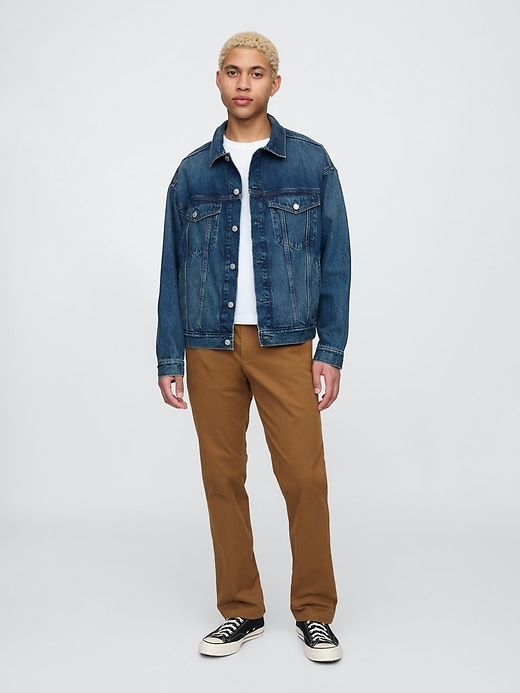 pantaloni cachi dritti moderni
