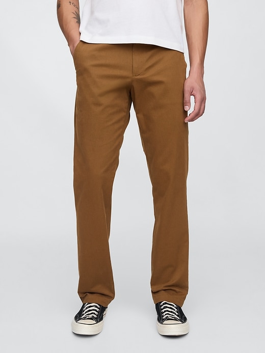 pantaloni cachi dritti moderni