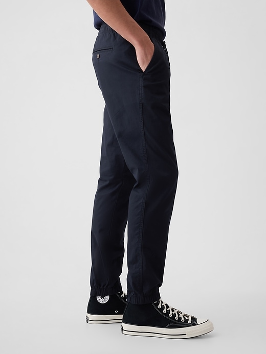 pantaloni da jogging slim in tela