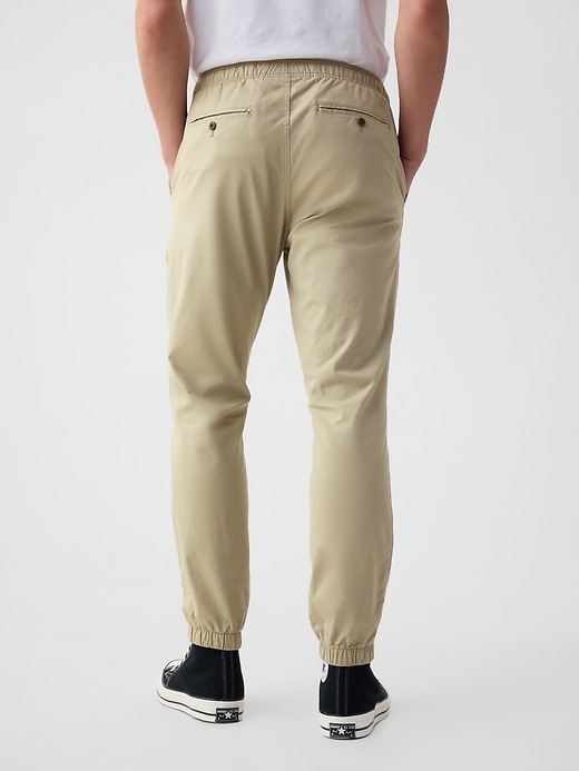 pantaloni da jogging slim in tela