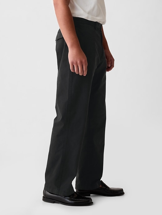 pantaloni cachi larghi moderni anni 90